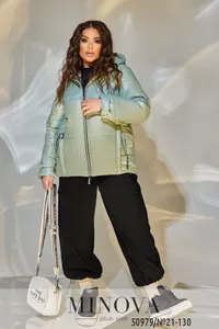 Куртка 21-130-оливковый Minova