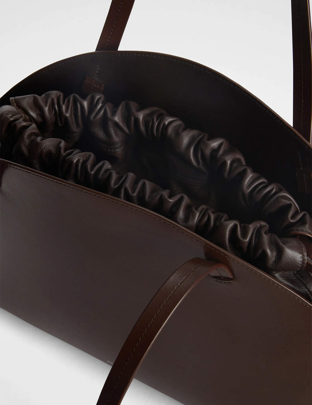 Сумка JIL SANDER Curve Shoulder Medium "Brown"