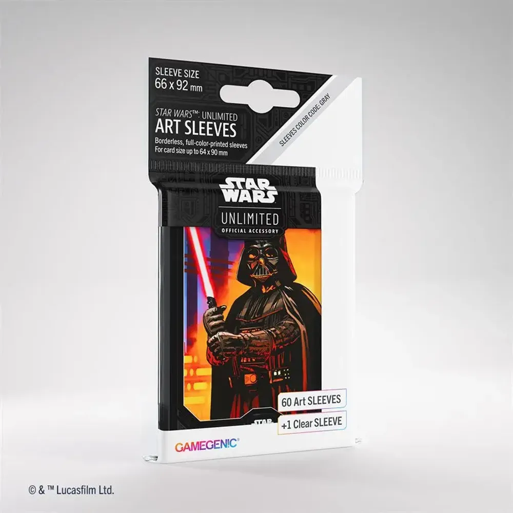 [Под заказ] Gamegenic - Star Wars: Unlimited: Art Sleeves: Darth Vader