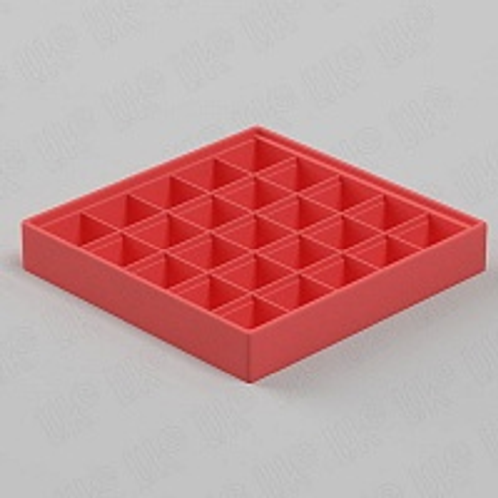 Планшет Гамма+/2 серия/25 ячеек 10 (36х37 мм.)