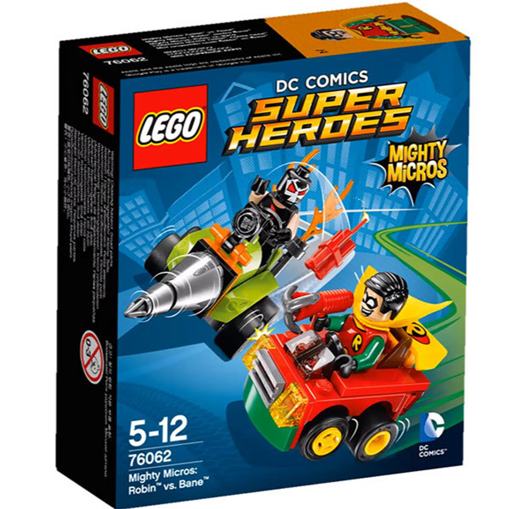 LEGO Super Heroes: Робин против Бэйна 76062 — Mighty Micros: Robin vs. Bane — Лего Супергерои ДиСи