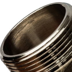 Ниппель НН переходной никелированный 1"1/2X1"1/4 STOUT