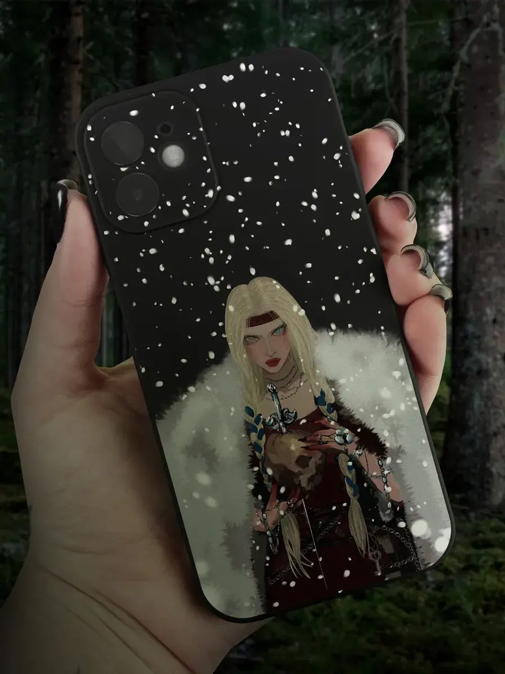 Чехол на iPhone 12 mini с принтом