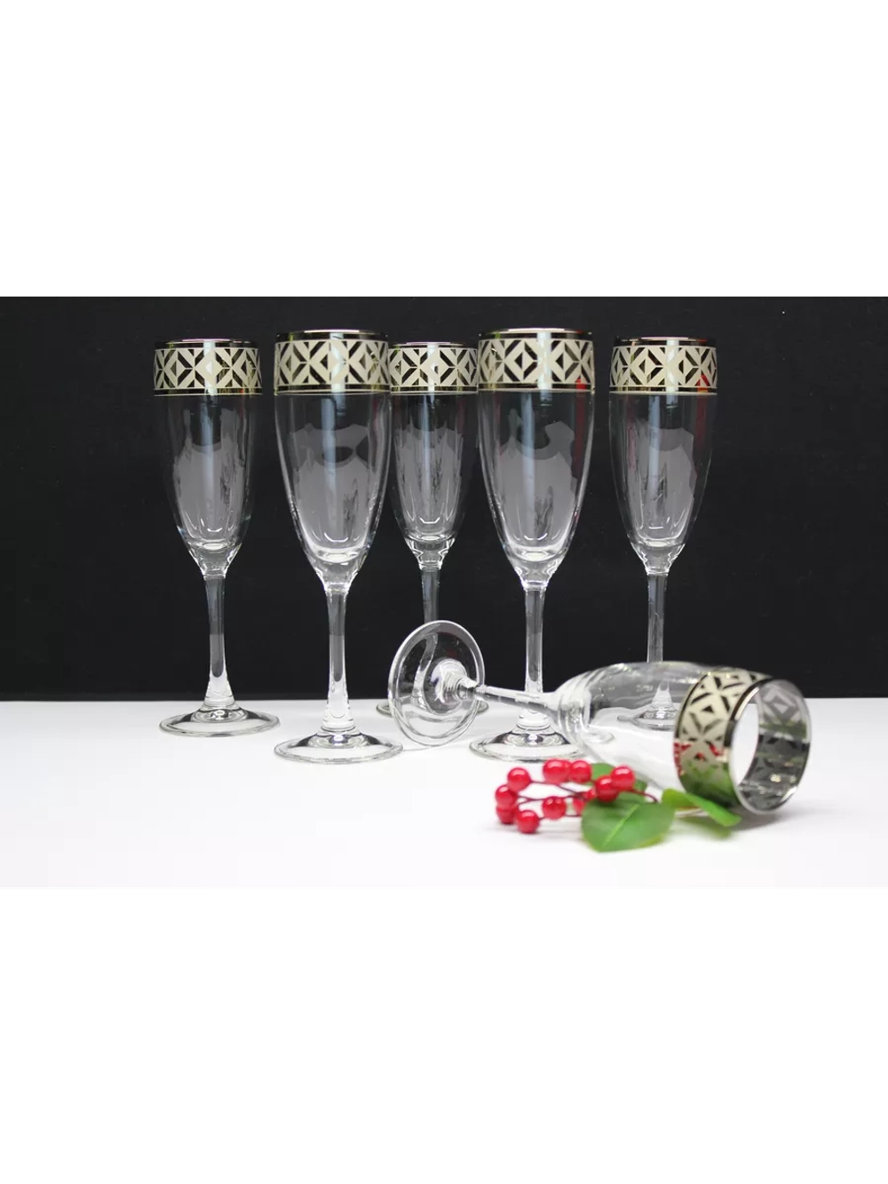 Бокал для вина 6 штук Геометрия