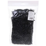 Мочалка для тела полипропиленовая «PREMIER», цвет черный, 42*15см