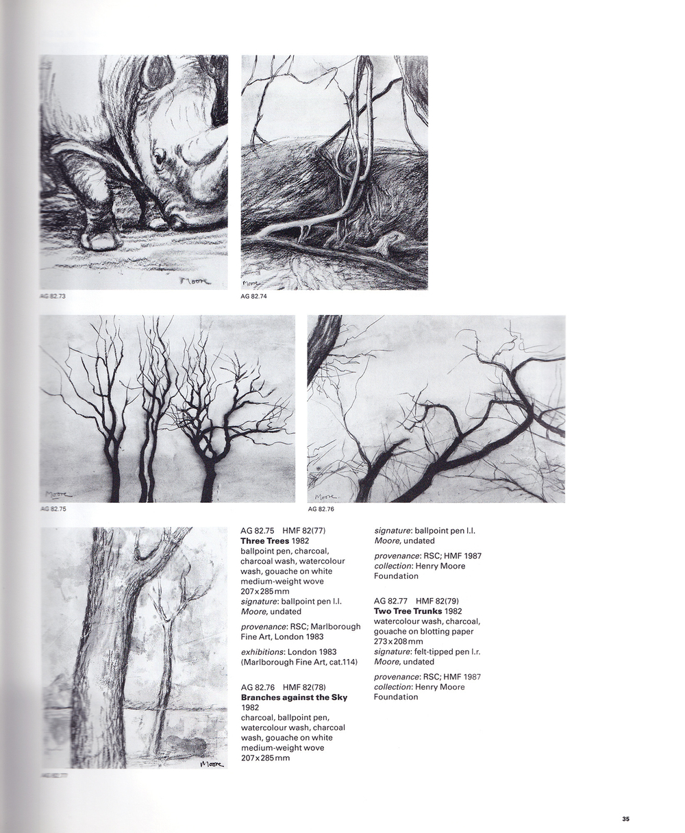 Генри Мур. Рисунки 1982-1983 гг. Том 6