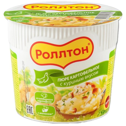 Пюре Роллтон с куриным вкусом 40 гр