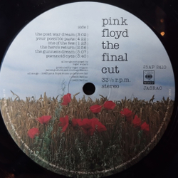 Винтажная виниловая пластинка LP Pink Floyd The Final Cut (Japan 1983) (Obi) The Fletcher Memorial Home