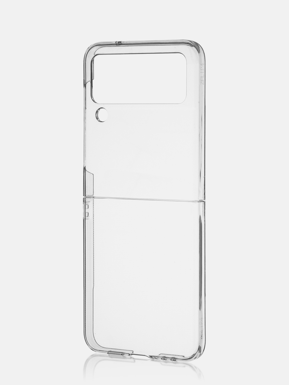 Пластиковый чехол ROSCO для Samsung Galaxy Z Flip4 (арт.SS-ZFLIP4-PC-TRANSPARENT)