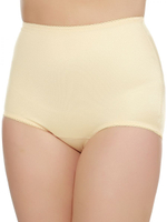 Шелковистые утягивающие трусы средней степени коррекции (Размер: 9X) (Цвет: кофейный)