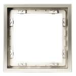 Рамка металлическая на 1 пост, S70 Metal (никель)