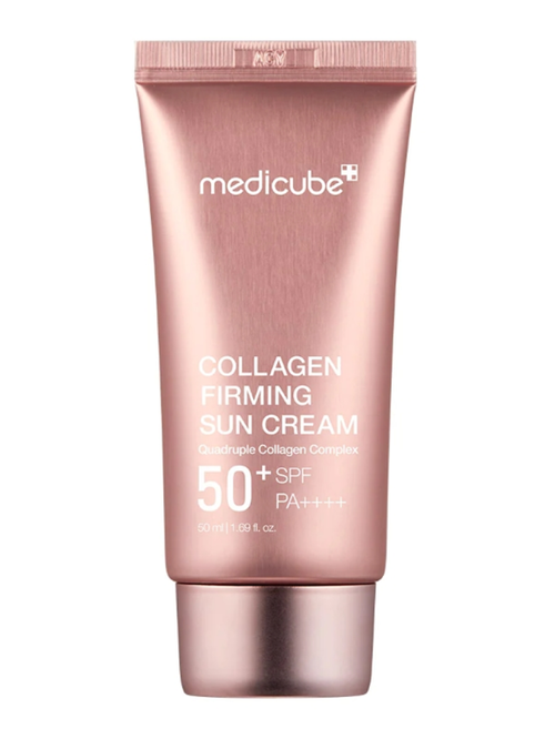 Крем солнцезащитный с коллагеном| Medicube Collagen Firming Sun Cream 50+SPF PA++++, 50мл.
