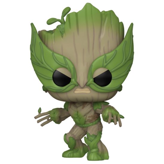 Фигурка Funko POP! Bobble Marvel We Are Groot Groot as Wolverine (1396) 79519 / Фигурка Фанко ПОП! по мотивам вселенной "Марвел", Грут
