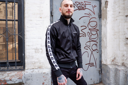 Олимпийка UNAFFECTED Лампасы Черный