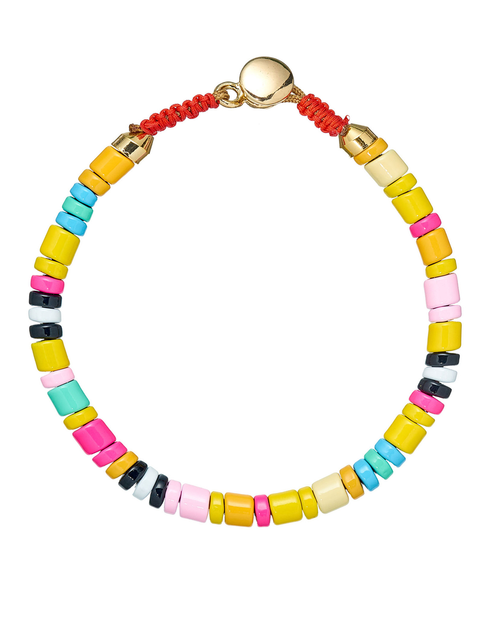 Браслет-эмаль, разноцветная