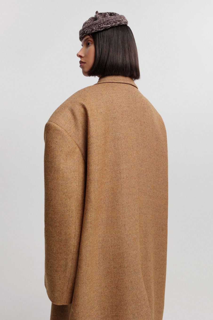 Пальто-пиджак макси