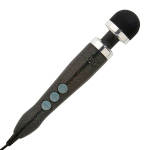 Блестяще-черный вибратор-вонд 28см Doxy Die Cast 3 Extra Powerful Massage Wand Vibrator Disco Black