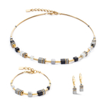 Браслет Coeur de Lion Black-White-Grey 2800/30-1333