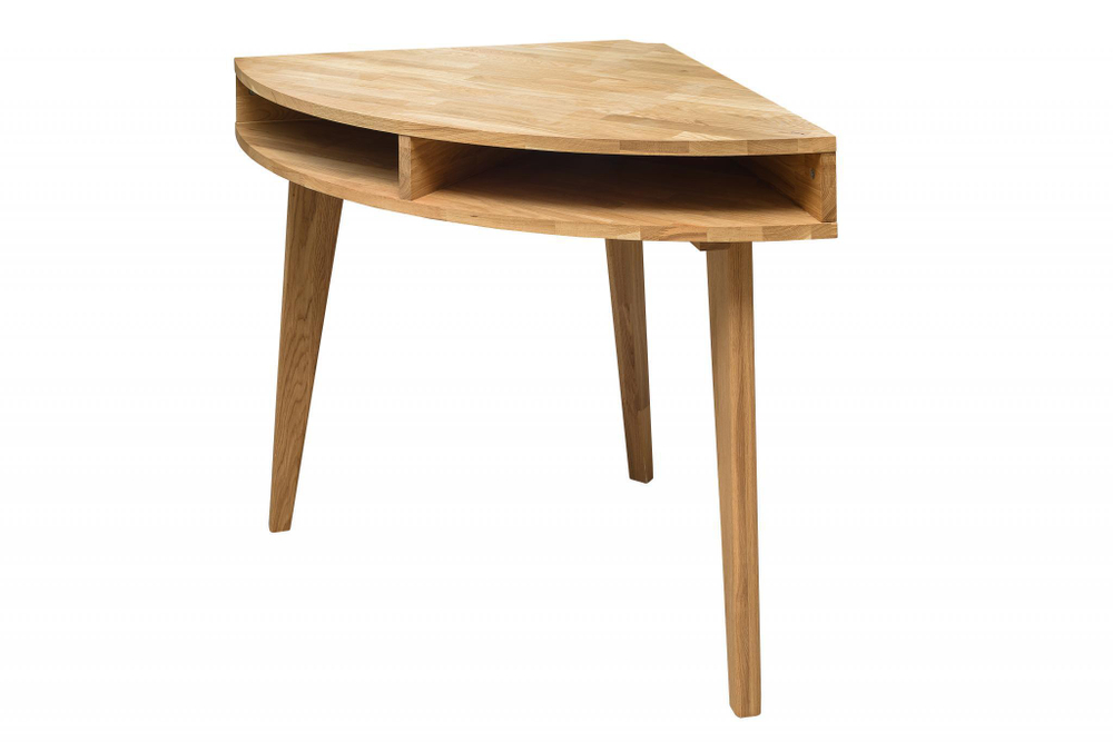 Стол угловой туалетный из массива дуба Nord