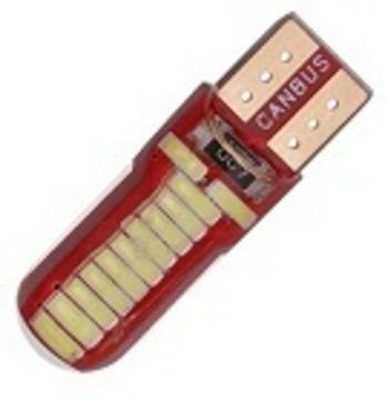 Светодиод габаритный T10-4014-24SMD SILICON. 12В