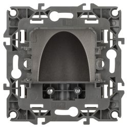 Вывод кабеля ЭРА Серия 12 12-6003-16 , титан