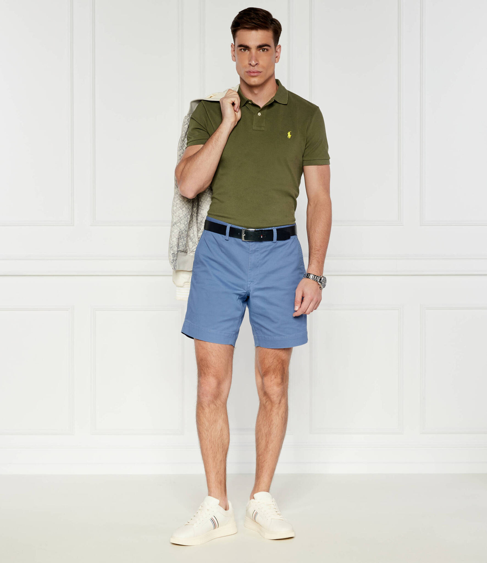 Шорты BEDFORD POLO RALPH LAUREN - голубой(710799213)