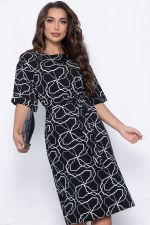Платье Каролина (черное) П10778 LT Collection