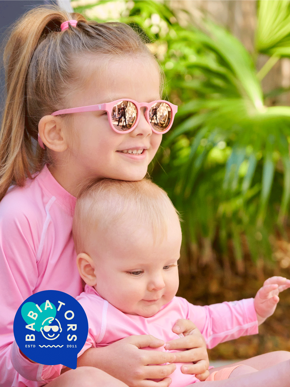 С/з очки Babiators Polarized Keyhole Милашка в розовом