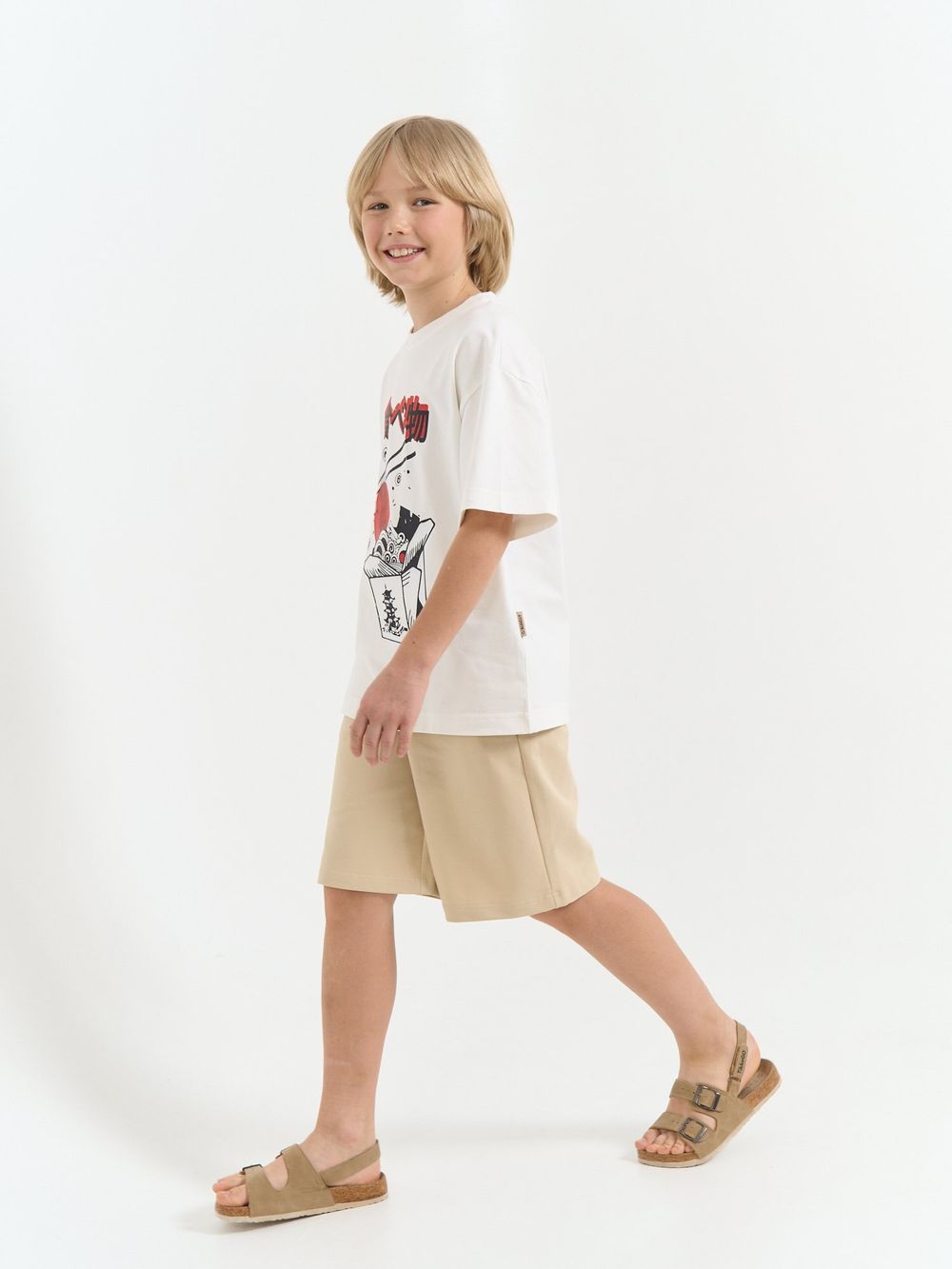 Шорты бермуды "Крем-брюле" 7+