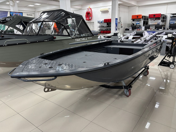 Моторная лодка, Тактика 430Р(Fish), графит c Suzuki DF9.9BS+ (Super Forced)