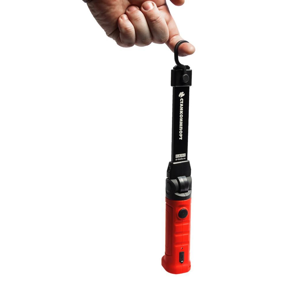 Фонарь светодиодный, складной, аккумуляторный, СТАНКОИМПОРТ, FLB202
