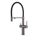 Смеситель для кухни с подключением фильтра Raglo R20.63.09, графит