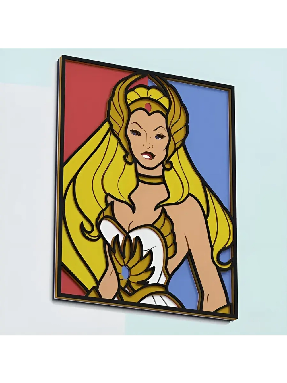 3D Картина по номерам из дерева Ши-Ра, 23x30 см