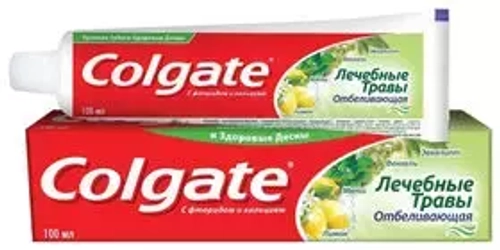 Зубная паста "Colgate" Лечебные Травы (отбеливающая) 100мл