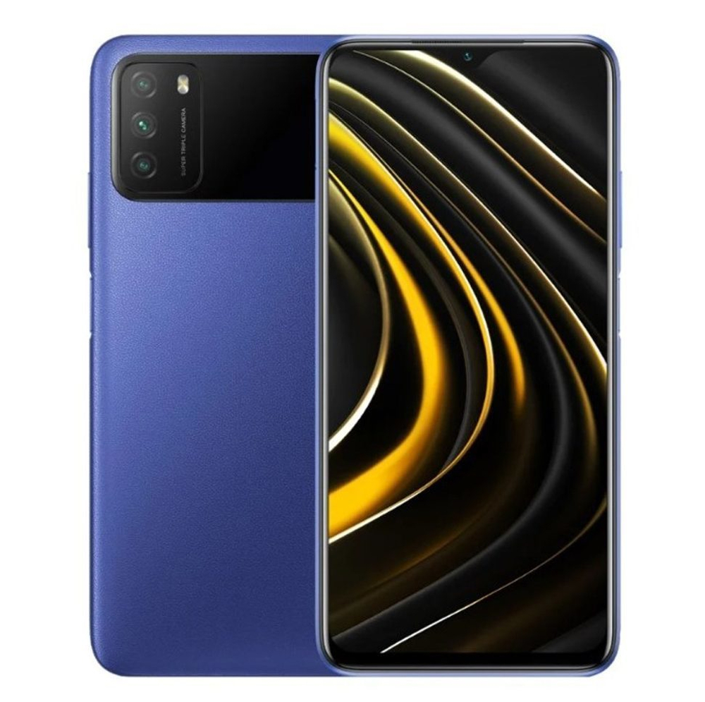 Смартфон Xiaomi POCO M3 4/128 Gb Cool Blue EAC