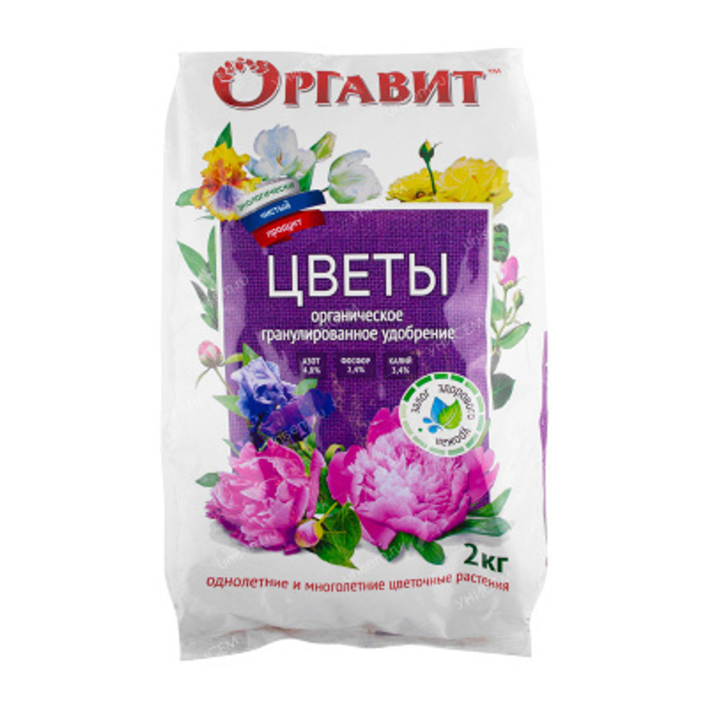 Оргавит Цветы 2кг (кратно 6шт) цена за 1шт Оргавит