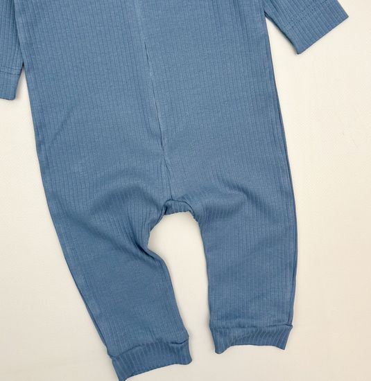 Комбинезон хлопковый, Синий