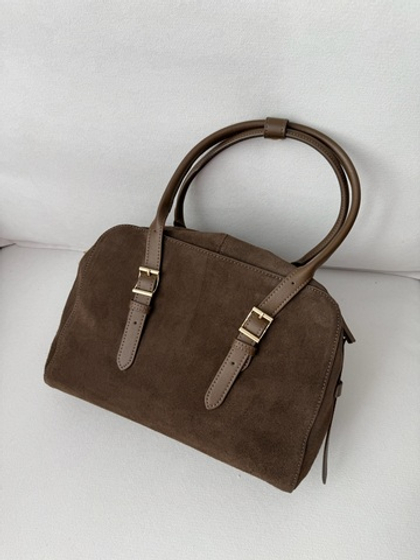 Сумка из натуральной замши