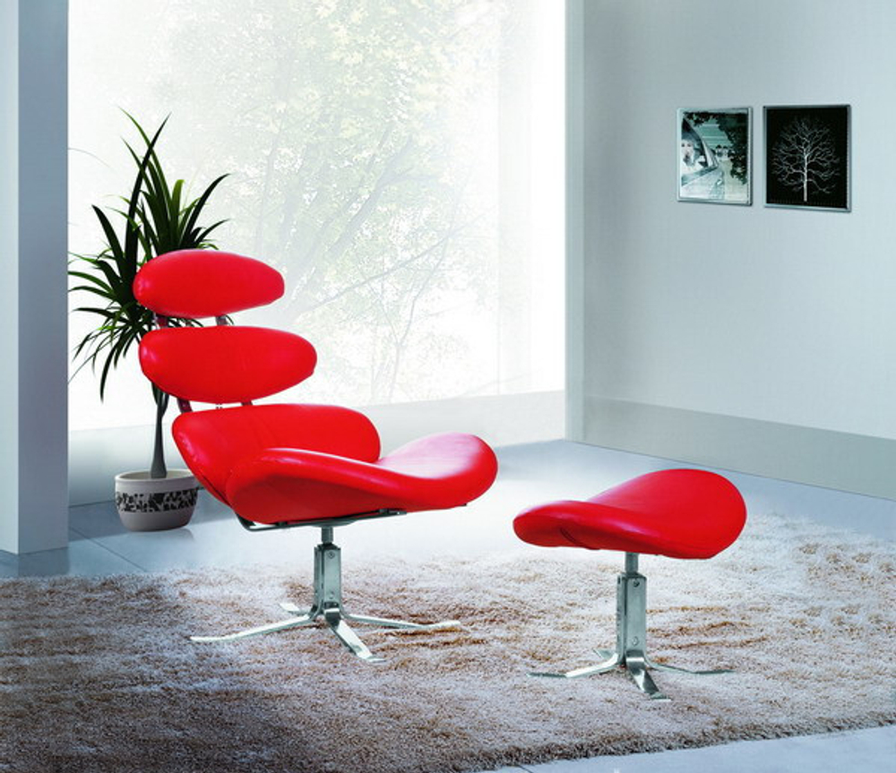 Кресло Corona с оттоманкой