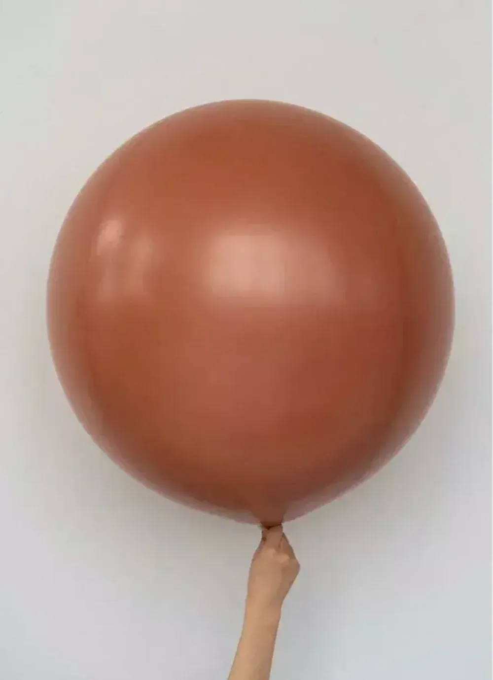 S шар гигант 24"/60 см пастель терракотовый (БГ-90) 