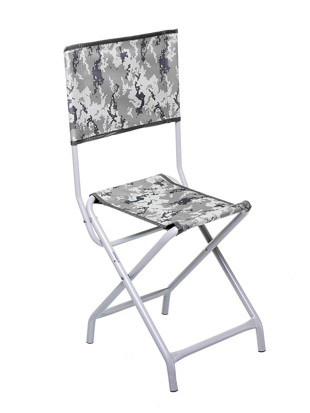 Стульчик рыболова Nisus СР-400 (ст.труба д19) КМФ цифра (T-N-FC-400-DG)