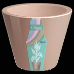 Кашпо для цветов пластиковое 3л d-19 см «Классика» Фраппе