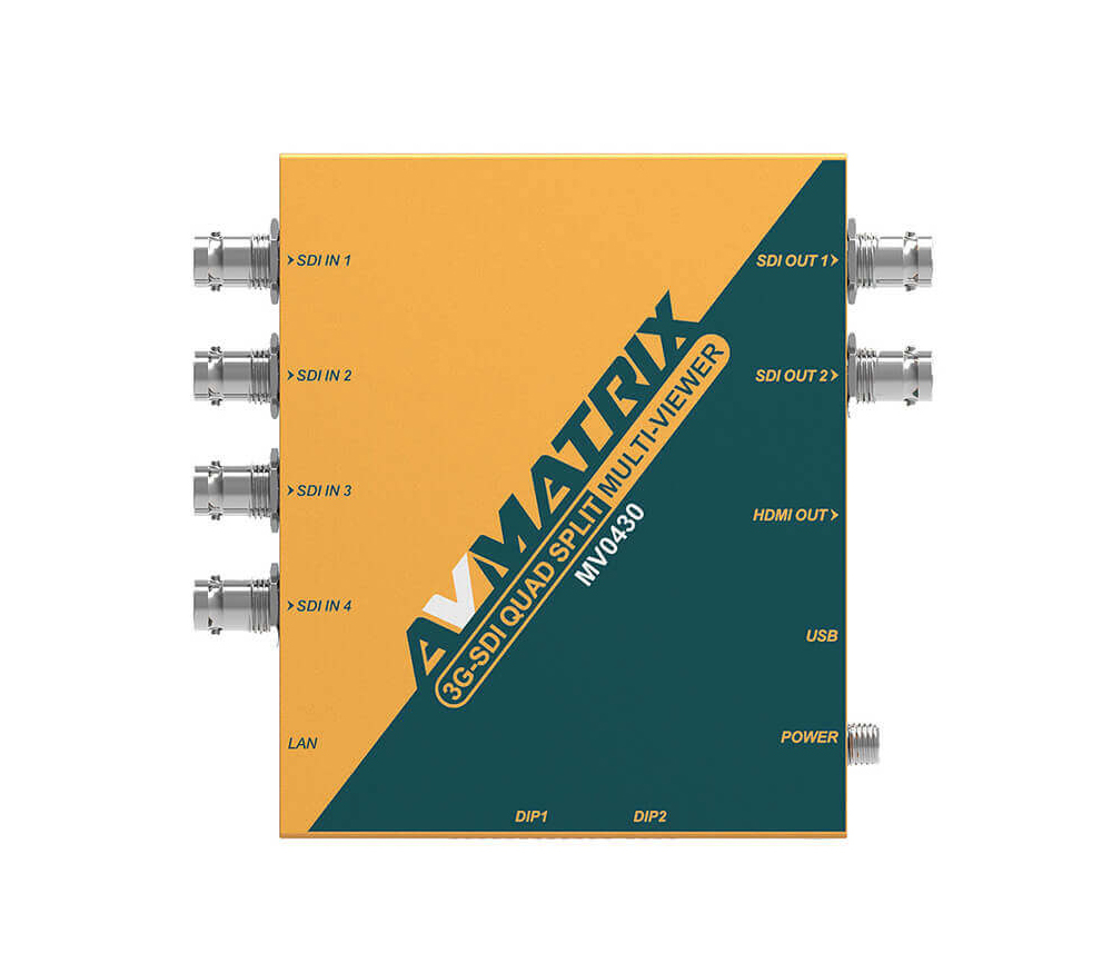 Мультивьюер AvMatrix MV0430, 3G-SDI, 4CH
