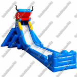 Коммерческий надувной батут "Дракон из поднебесной" 30*12*11 м