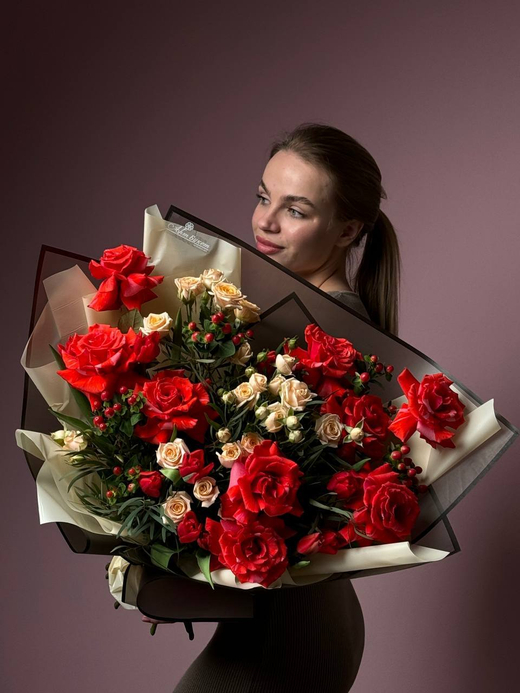 Букет "Романтичный вечер"