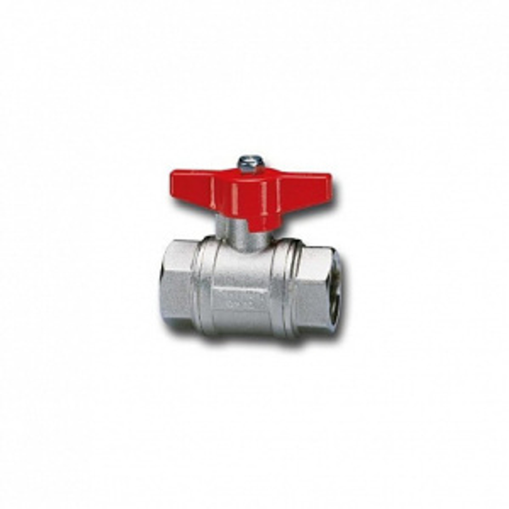 Кран шаровой 310 1/2" серии Т10 полнопроходной PN100 BB бабочка
