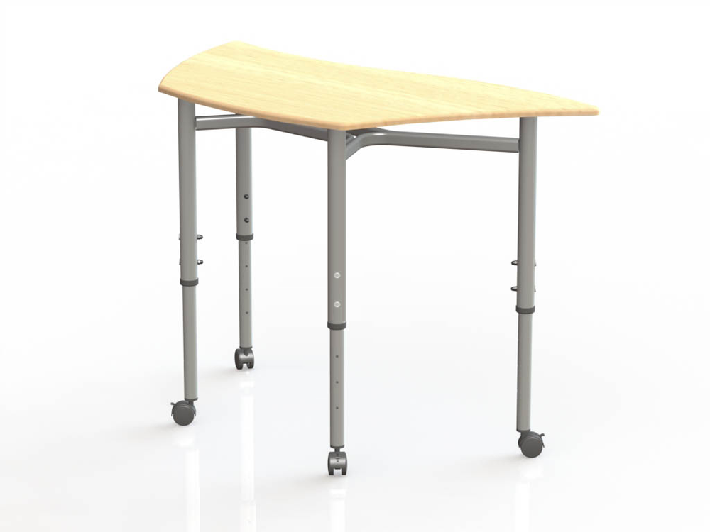 Стол ученический трансформер Трапеция-Волна