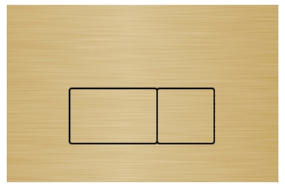 Кнопка МЕТАЛЛ для инсталляции с КВАД клав. (МАТ. ЗОЛОТО)  ViEiR  (50/1шт)