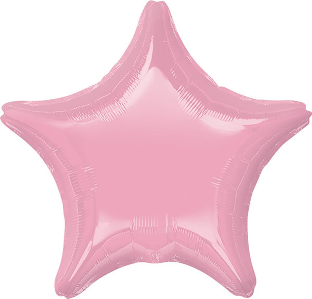 Воздушный шар Звезда (Розовая)
