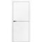 Цена на Межкомнатная дверь ПЭТ Silk-1 белая глухая Купить Межкомнатная дверь ПЭТ Silk-1 белая глухая